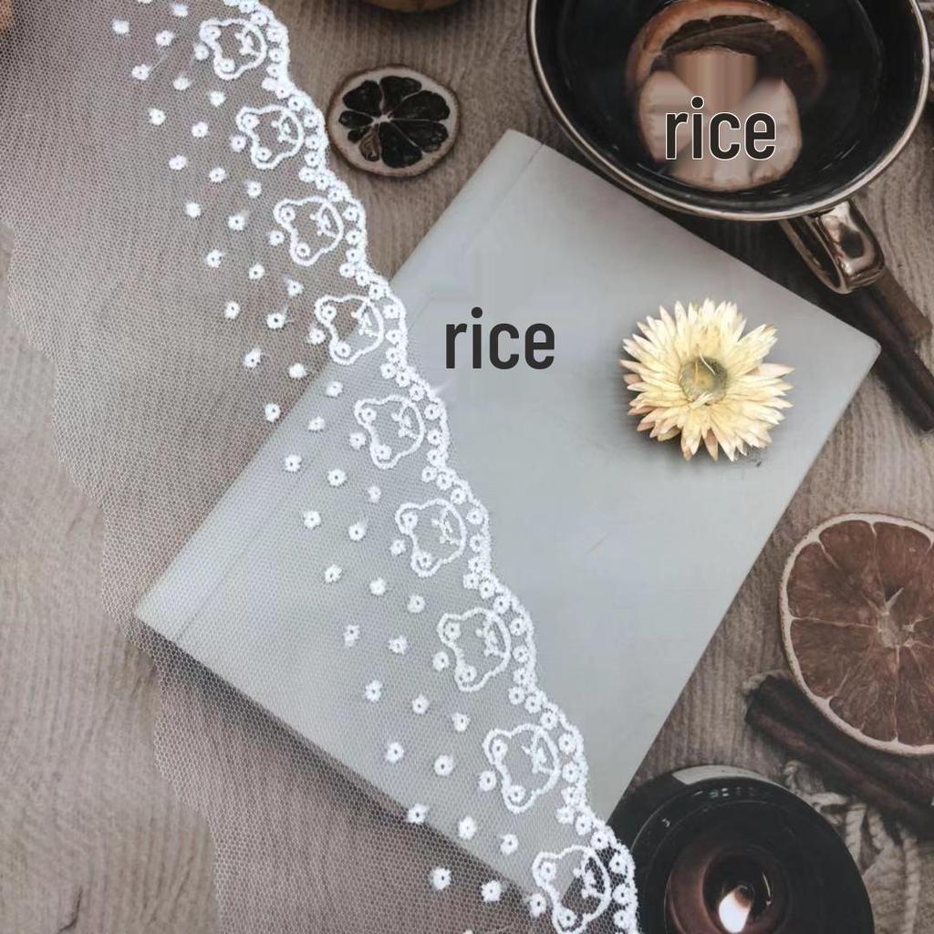 Mesh Lace Lolita Bow Milk Silk Home Decor & Women's Clothing Accessory