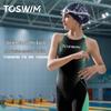 TOSWIM Jentenes Én-delte Treningsbadedrakt