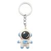 Adorable Cartoon Astronaut Keychain Silicone Keyring Cute Bag Charm