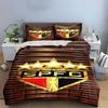 Golden stars and "SPFC" emblem. Bedding sets Duvet cover sets Duvet covers Pillowcases(1*Duvet Cover 2*Pillowcases without duvet insert)