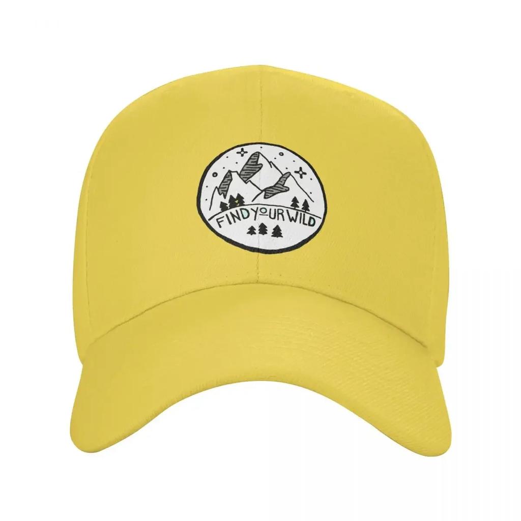 Find Your Wild Baseball Cap Golf Cap Fun Hats Cute Baseball Unisex Womens