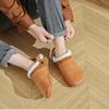 Hight Quality Chamois Leather Bedroom House Slipper Men Slippers Indoor Men's Winter Home Warm Women Unisex Outside Slipper