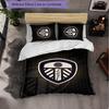 Leeds United Themed Bedding 3Pcs Duvet Cover Set Decorative Bed Linen For Teen Room Home Decoration