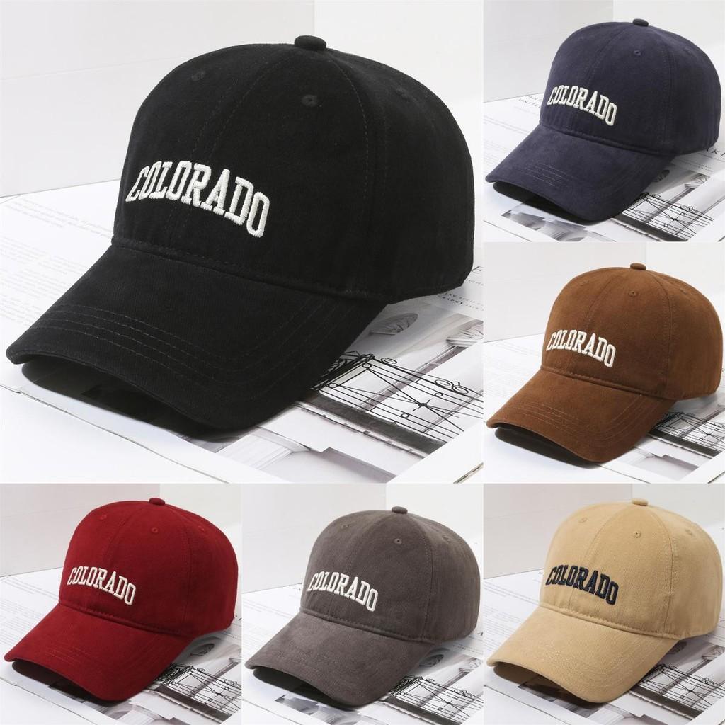 Embroidery Colorado Letter Baseball Cap Outdoor Sun Protection Breathable Hat