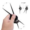 Equidistant Microblading Eyebrow Ruler with Three-Point Positioning