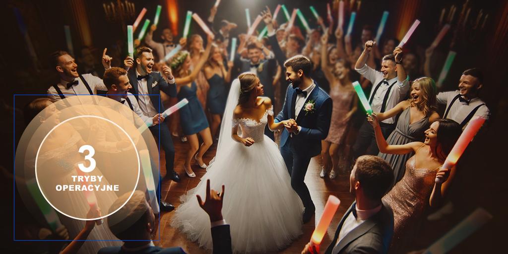 MusicMate RGB LED Foam Stick / MM-A95 RainbowWands