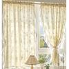 Curtains for Living Room Luxury Farmhouse Curtains Cotton Floral Ruffle Trim Privacy Drapes for Semi-blackout Vintage Chic Decor
