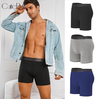 FINETOO Herren Boxershorts aus reiner Baumwolle, Größe M, antibakteriell, atmungsaktiv, S-XXL