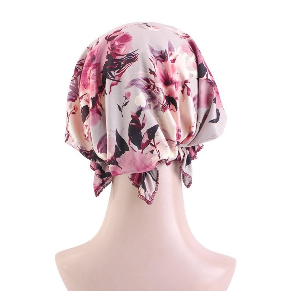 Square Shape Hijab Caps Adjustable Amoeba Turban Headscarf Hat New Chemo Cap  Hip Pop