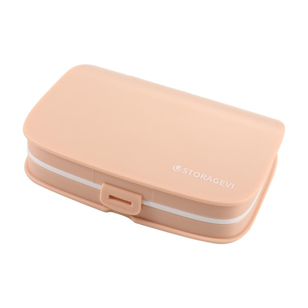 Organizer Case Weekly 4/6 Grid Pill Case Medicine Tablet Dispenser 7 day Pill Box Storage Box