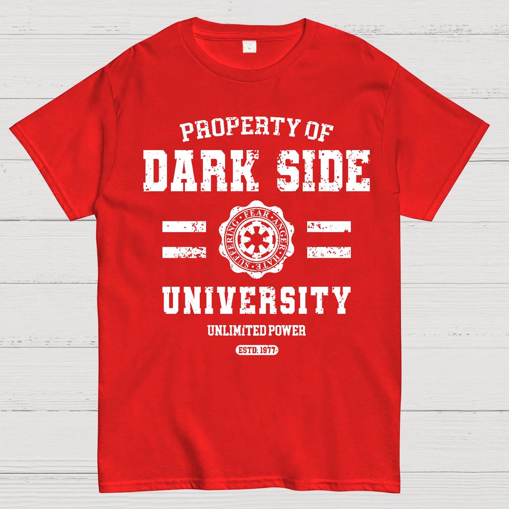Dark Side University Unisex 100% Cotton Summer Casual Cool Loose T-Shirt