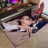 K-pop Group Stray Carpet, Chair Rug,Rug for Office Bedroom Living Rooms, Doormat Decor Fan Gift Christmas Gift