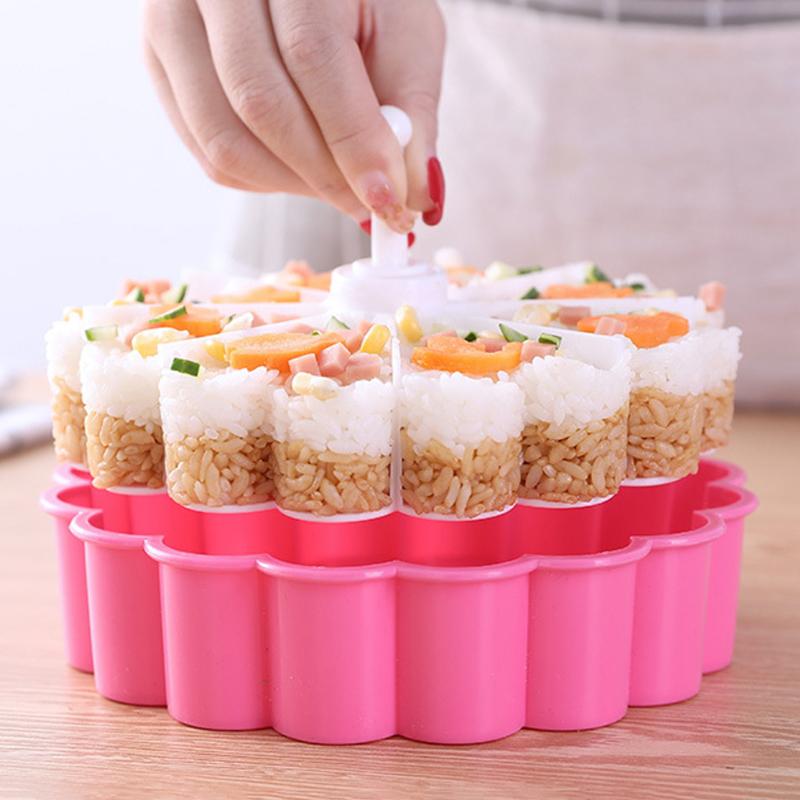 Diy Sushi Mold Lunch Triangle Rice Ball Lunch Box Onion Rice Ball Food Press Triangle Sushi Making Mold Sushi Set Kitchen Tools