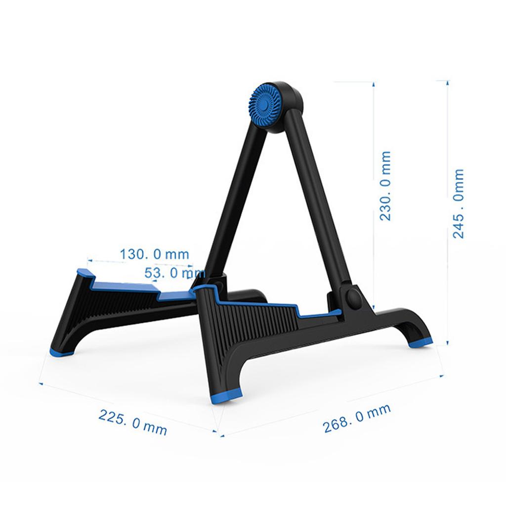 Guitar Stand Foldable Universal Instrument Holder Lightweight Portable Guitar Rack for Electric Guitar Ukulele Bass