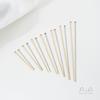 Non-Fading Titanium Steel T-Pins: Flat Head Stainless Steel for DIY Beading & Hanging Ornaments