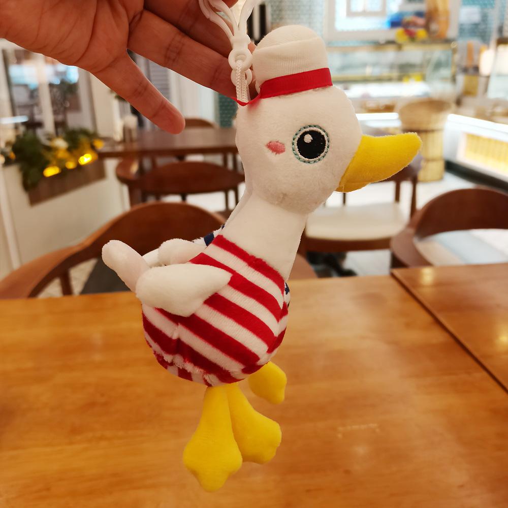 

Plush Seagull Doll Pendant Keychain Plush Doll Gift Backpack Pendant Key Crack Crack Machine 18Cm