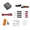 Car Parktronic LED Parking Sensor With 4 Sensors 16mm Reverse Backup Car Parking Radar Monitor Detector System