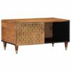 VidaXL Coffee Table 80x50x40 Cm Solid Mango Wood, Side Table, Living Room Table, Side Table, End Table, 358288