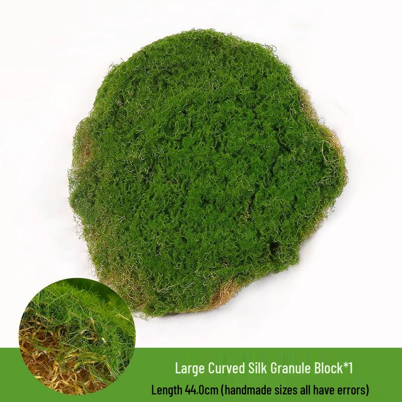 High Simulation Artificial Moss for Green Landscape Arrangement and Bonsai