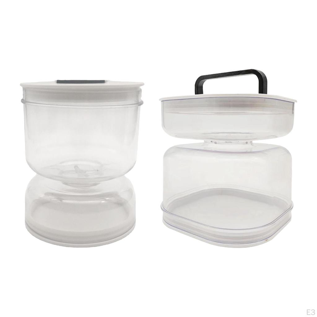 Airtight Kimchi Jar Pickle Flip Leakproof and Olive Hourglass for