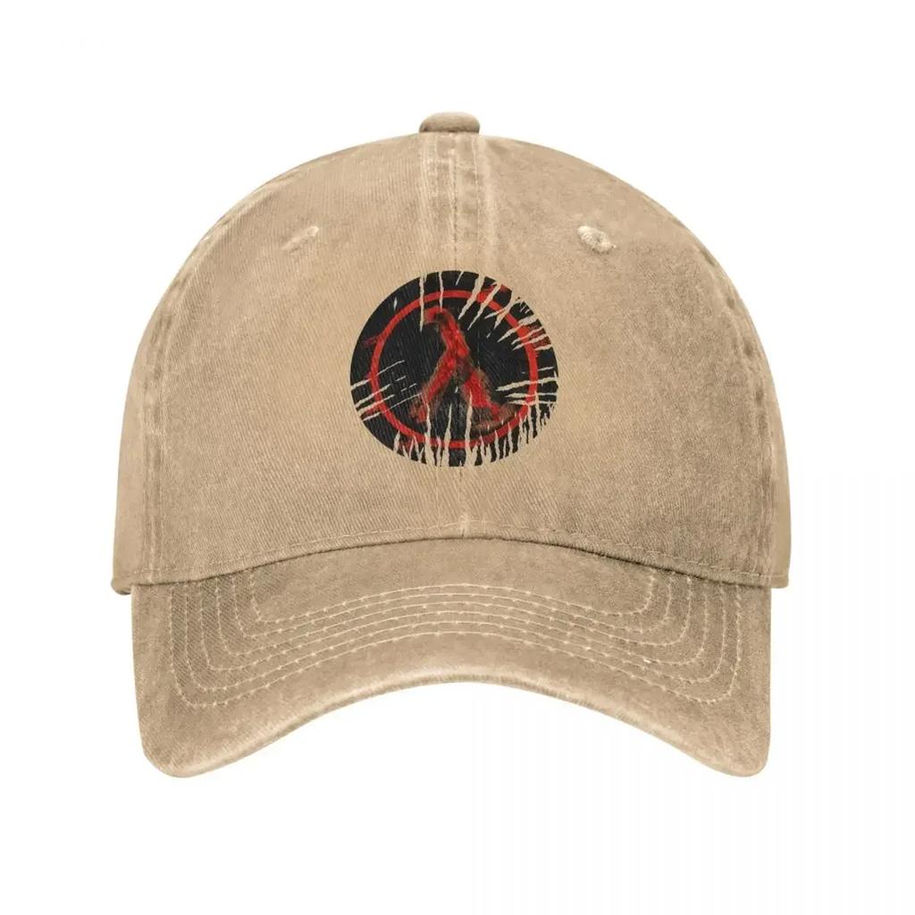 Fashion Half Life Lambda Baseball Cap Unisex Distressed Washed Snapback Cap Outdoor Activities Adjustable Caps Hat