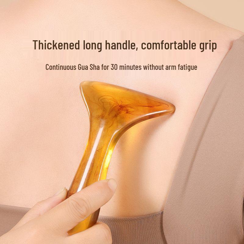 Gua Sha Brett für Ganzkörper-Meridianmassage und Gesichtsstraffung