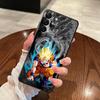 Black Soft Phone Cover Case for Samsung Galaxy A22 A52 A32 A23 A53 A35 A36 A24 A55 A25 A71 A26 A72 A41 A51 A73 Anime DragonS
