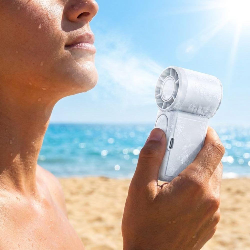 Adjustable Small Electric Fan Ultra-Quiet Pocket Fan Simple Portable Turbo Fan Outdoor Travel