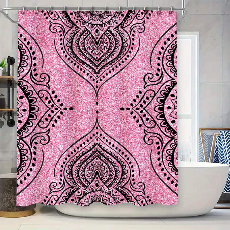 

Black Cat Shower Curtain Collection: Stylish Bathroom Decor with Stunning Feline Illustrations for Home Decoration and Gift Idea 90x180cm
