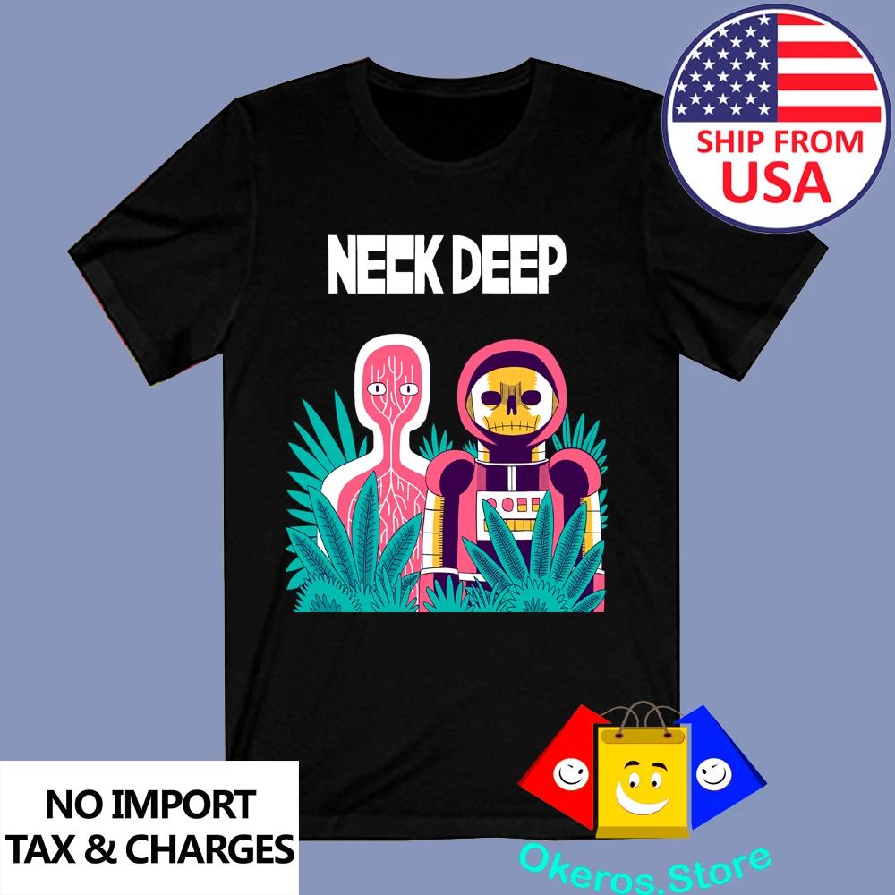 

Neck Deep Poster Men s Black Size S to 3XL 3XL