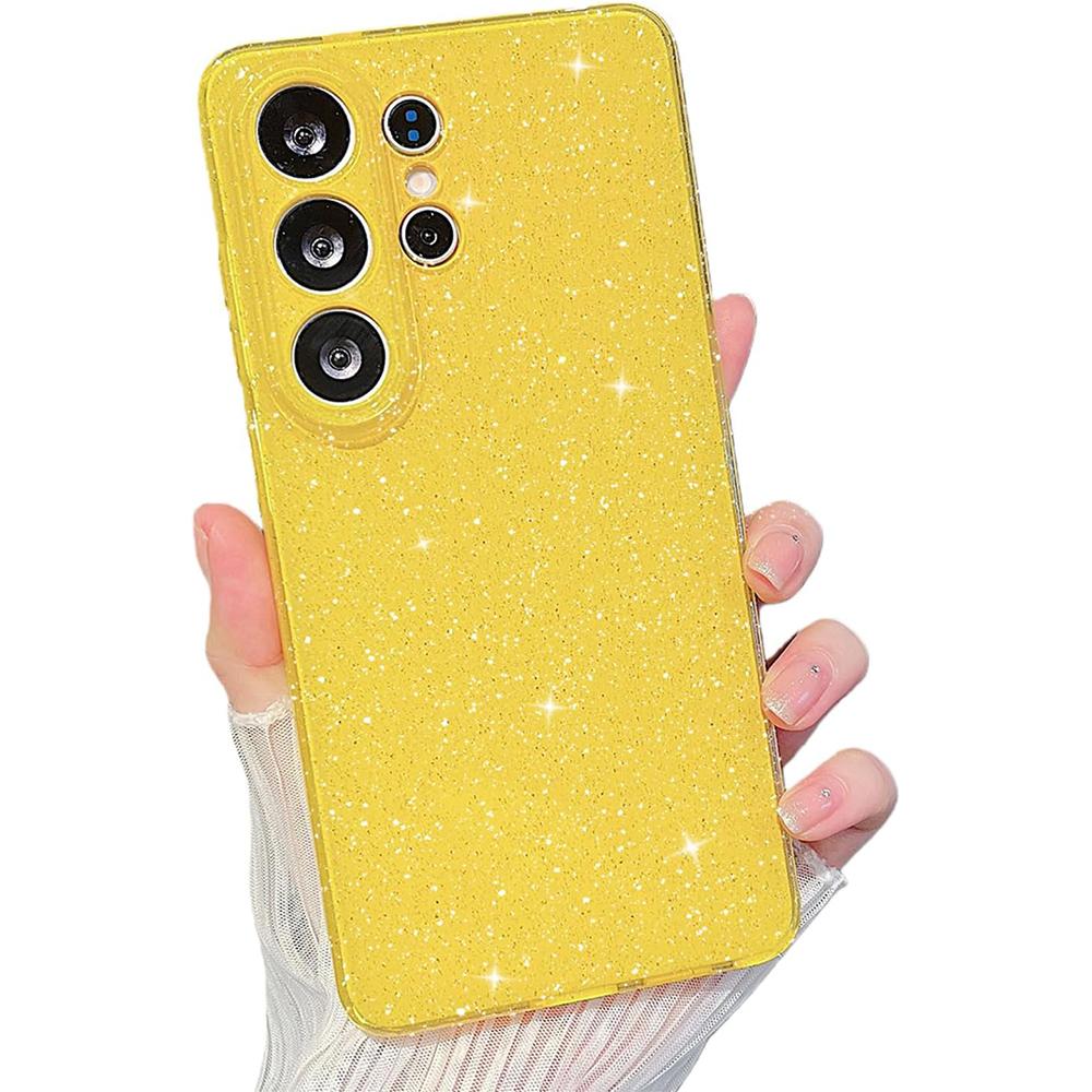 Glitter Case For Samsung Galaxy S26 Ultra S2 Plus S24 S23 A A1 G Cute Aesthetic Bling Women Girls Phone Cover Accessories