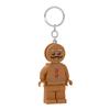 IQ Iconic Gingerbread Man Keychain LED Keychain Light Building Blocks Toy Doll Articulated Minifigure