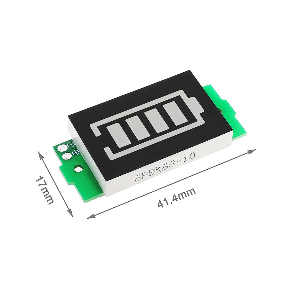 1-8S 1S/2S/3S/4S Single 3.7V Lithium Battery Capacity Indicator Tester 4.2V Display Electric Vehicle Battery Power Tester Li-ion