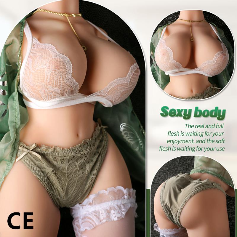 Sex Doll Male Masturbator with Realistic Boobs Vagina and Anal, Realistic Adult Male Sex Dolls for Orgasm, 4KG
