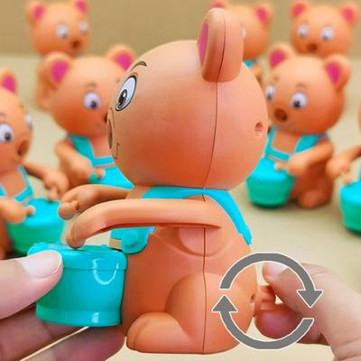 Cartoon Wind-up Toy No Battery Required Interesting Bear Piggy Panda Frog