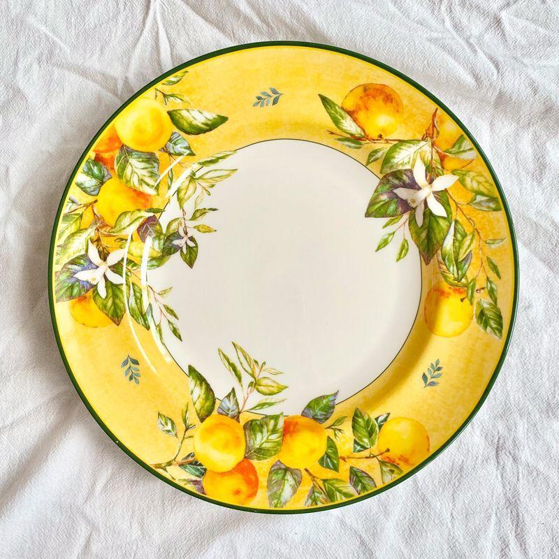 High-value home furniture European style Western food steak pasta plate yogurt bowl salad bowl appreciation board
