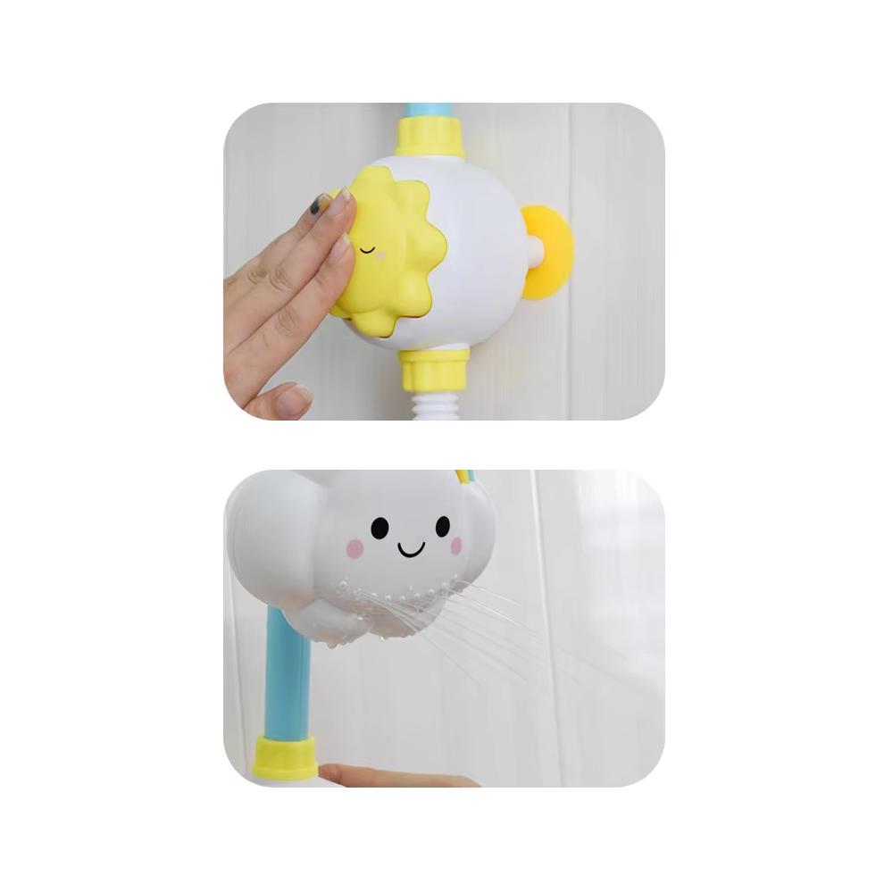 New Bath Toys for Baby Water Game Clouds Model