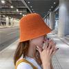 Women's Korean Style Foldable Sun Hat With Butterfly Bow Large Brim Fisherman Bucket Hat