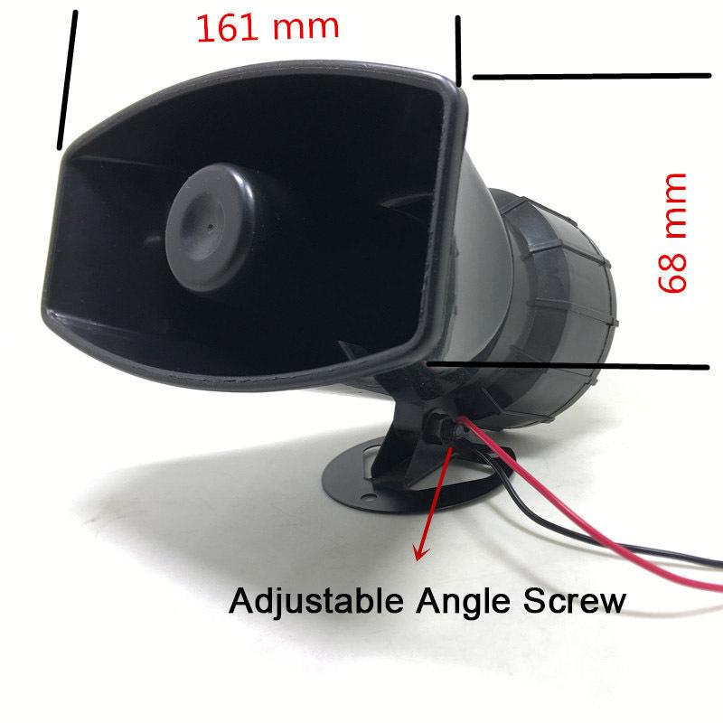 Car Motorcycle Truck 12v Seven Tone Horn With Shouting Alarm Horn Modification, Super Loud Warning Horn Speaker