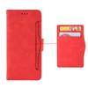 Flip Case for Infinix Note 12 5G, Card Slot, Red