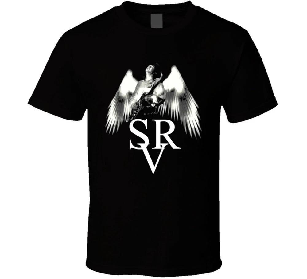 Stevie Ray Vaughan Black Cotton All Size S5XL T Shirt SU95 Unisex T-Shirt