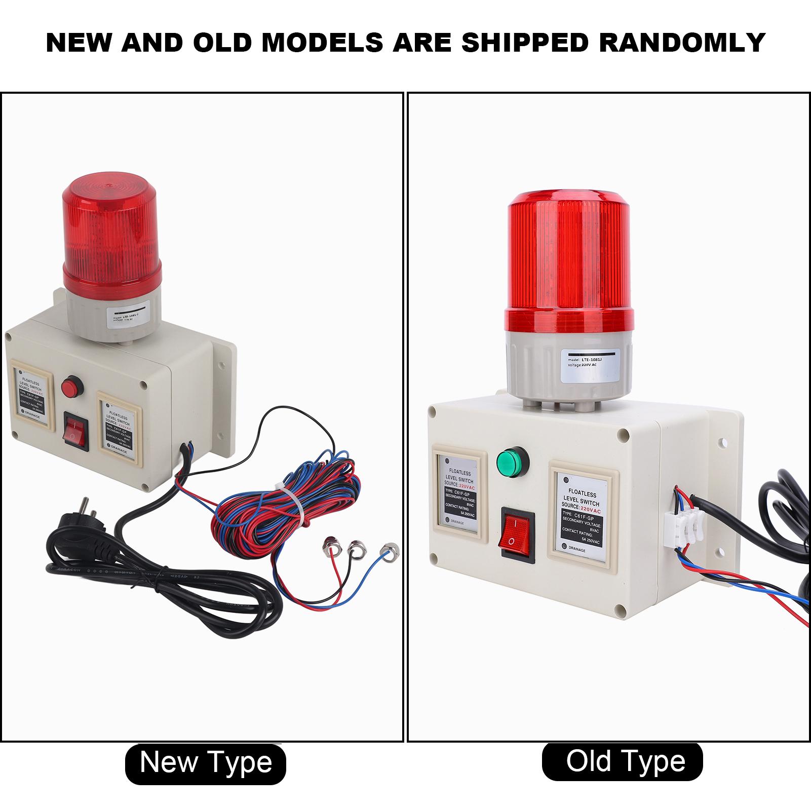 Water Level Alarm Sensor 90‑105dB Adjustable