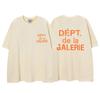 Foreign Trade American Retro Summer Round Neck Short-sleeved T-shirt Boys Ins Trendy High Street Loose Couple Half-sleeved Women