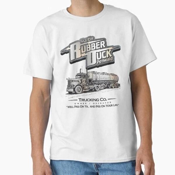 rubber duck truck Japanese horror film movie anime convoy trucking t shirt XL
