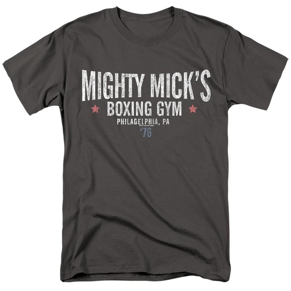 Rocky - Mighty Micks Boxing Gym - Unisex Short Sleeve Children s T-shirt - Gray 150