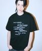 QUTON Patterned Oversized Heavy Short Sleeve T-Shirt