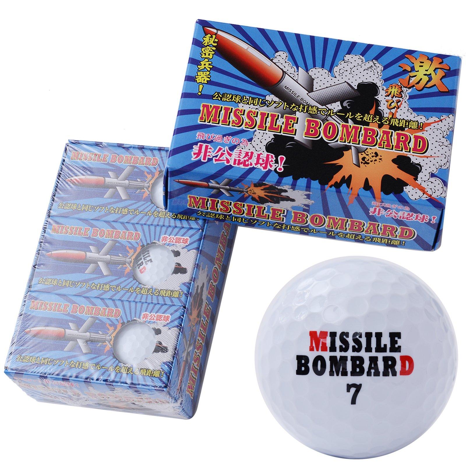 

LEZAX Golf Ball Missile Bombard Unofficial Ball 2 Pieces 6 Pieces MBBA-2116