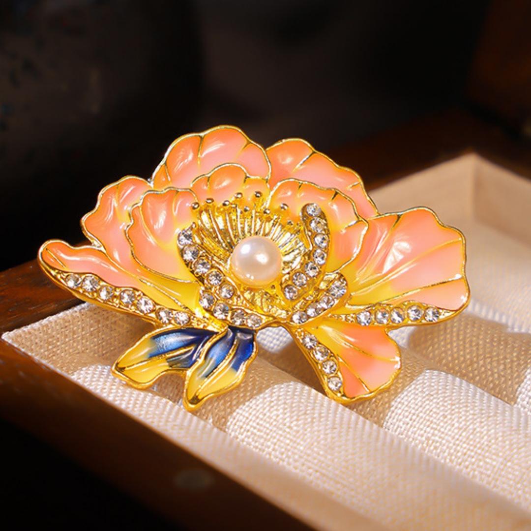 

Элегантные пионы, броши, булавки, жемчуг, булавки для женщин, девочек, изысканные рубашки, платья, рюкзаки, костюмы, шляпы, булавки, корсажи, подарки Ordinary розовый