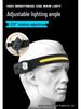 Rechargeable Silicone Adjustable COB Headlamp for Running, Cycling, and Camping