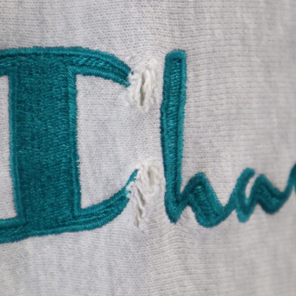 Champion 90s Old Embroidered Tag Made In USA Long Sleeve Reverse Weave Sweatshirt Trainer Men's Used